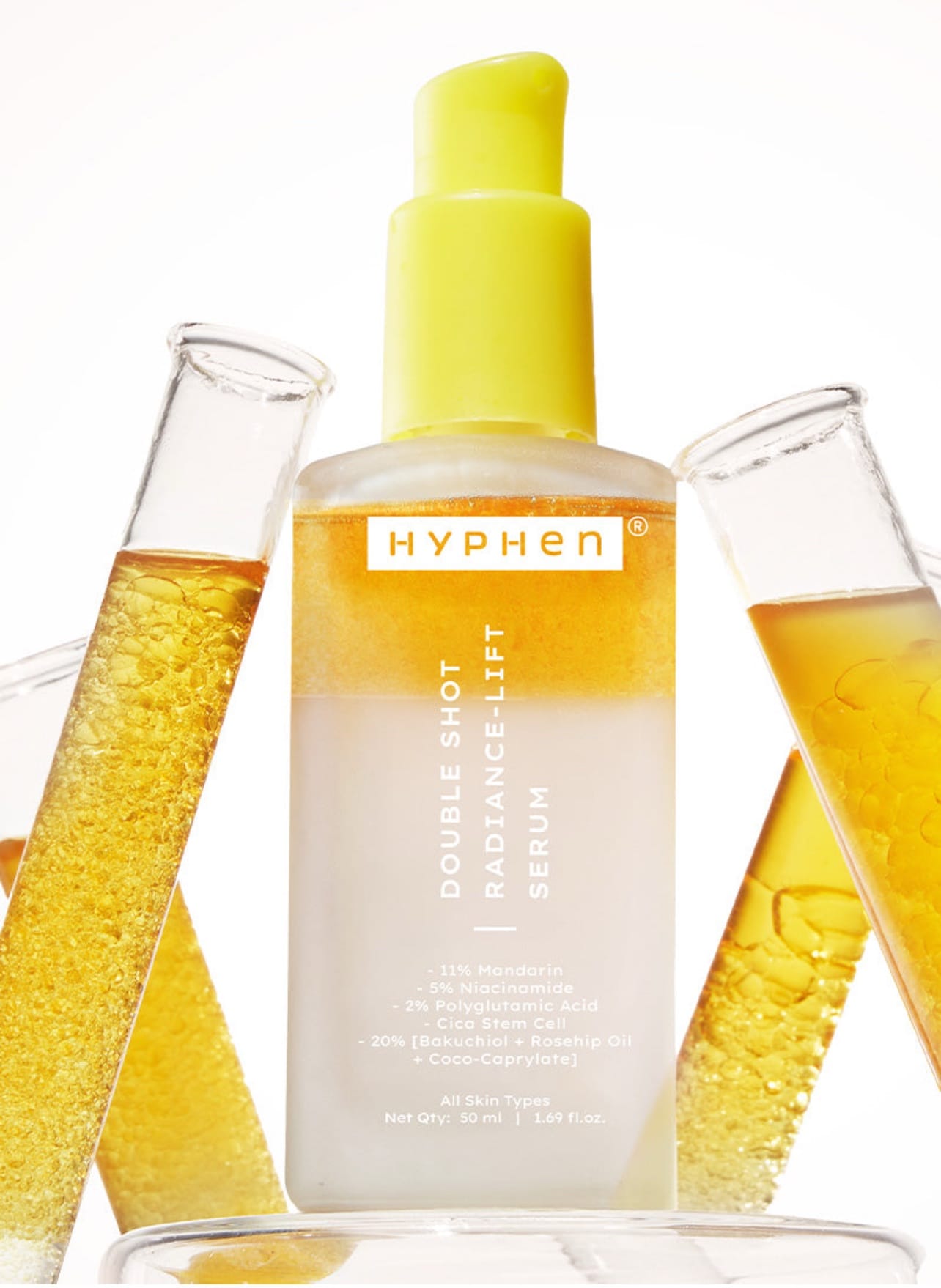 Hyphen 18% Brightening + 20% Collagen Face Serum | Double Serum | 50ml