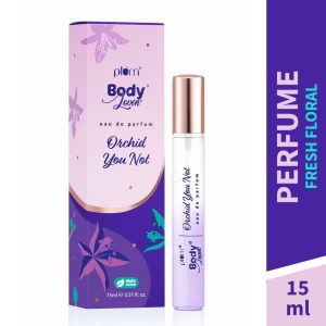Plum BodyLovin' Orchid-You-Not Perfume | Long Lasting Floral Fragrance | 15 ml