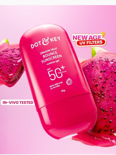 Dot & Key Dragon Fruit Bounce Sunscreen In-Vivo Tested SPF 50+ PA++++