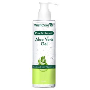 WishCare Pure & Natural Aloe Vera Gel for Skin, Face and Hair | Hydrating, Moisturizing & Soothing Skin | | 200ml