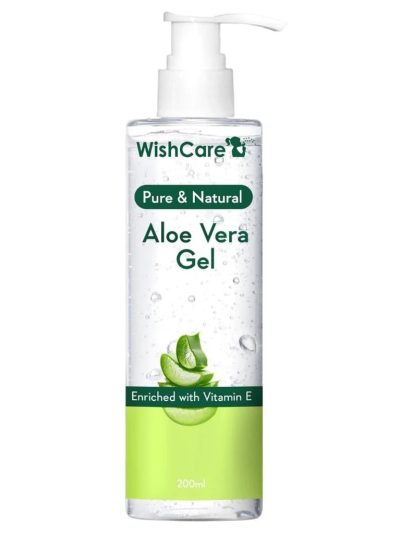 WishCare Pure & Natural Aloe Vera Gel for Skin, Face and Hair | Hydrating, Moisturizing & Soothing Skin | | 200ml