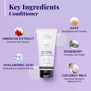 Bare Anatomy Nature X Science Rosemary & Coconut Milk Hydrating Conditioner|150 millilitre