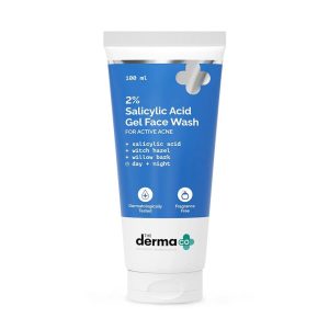 The Derma Co 2% Salicylic Acid Facewash Gel for Acne -100ml