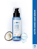Plum Coconut & Squalane Nutri-Shine Hair Serum | Frizz Control & Instant Shine | Enriched with Vitamin E & Almond Oil | Coconut-Vanilla Fragrance | 75ml​