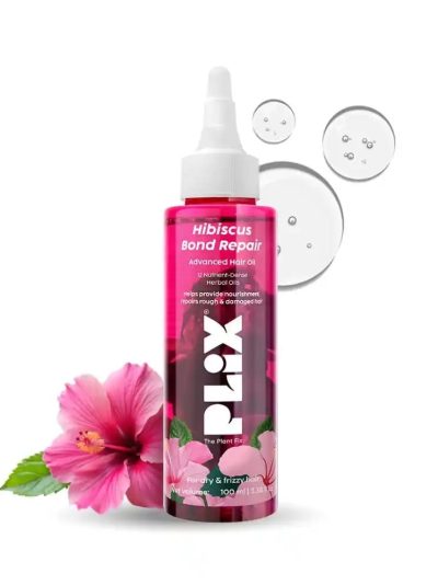 PLIX THE PLANT FIX Hibiscus Bond Repair Advanced Oil for Damaged Hair 100 ml