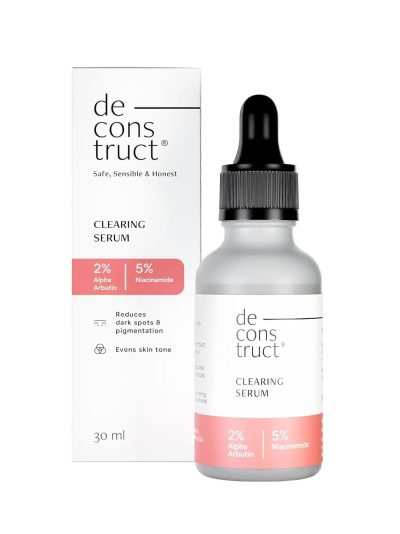 Deconstruct 5% Niacinamide Serum for Oily Skin + 2% Alpha Arbutin| | 30ML