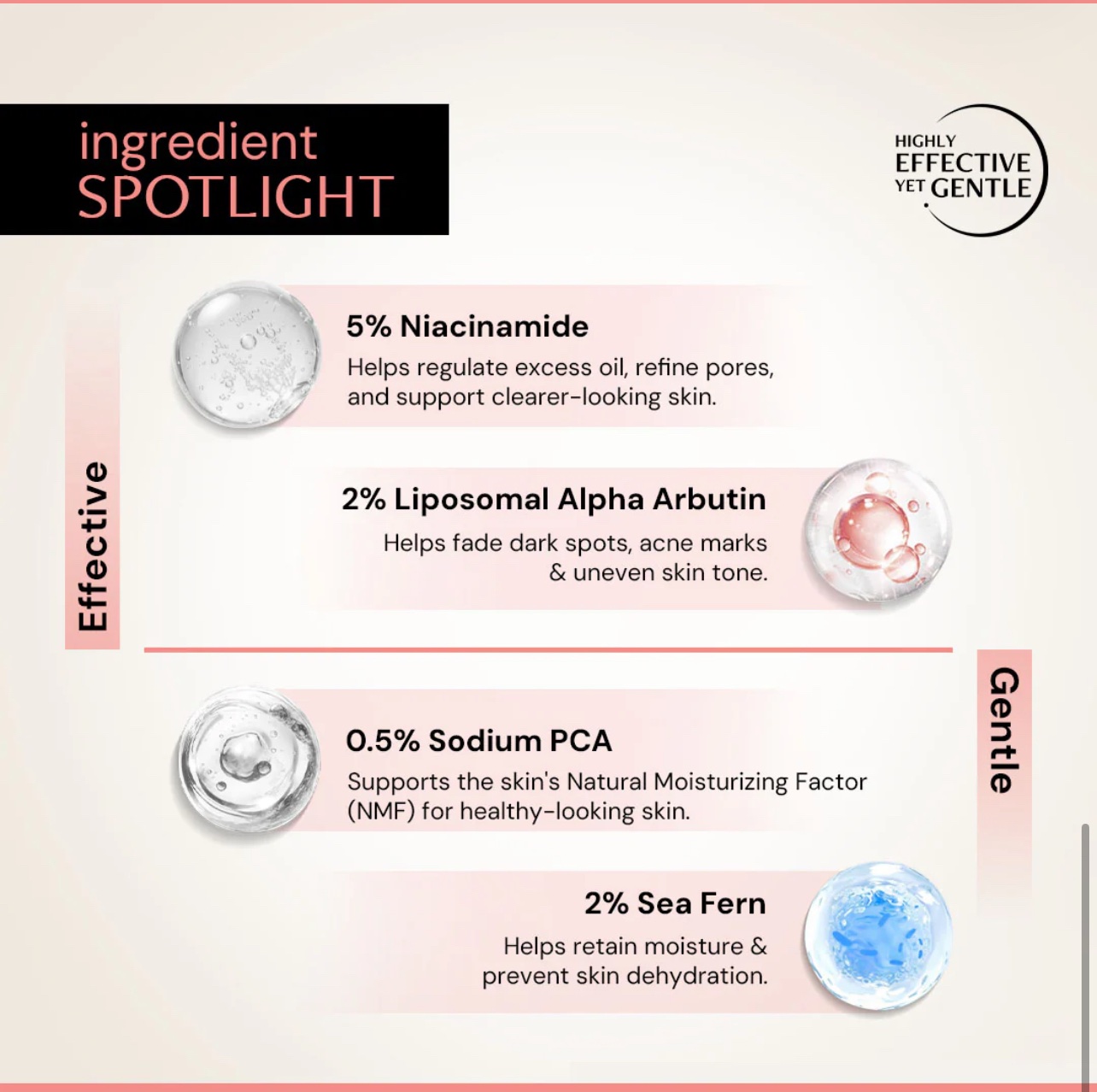 Deconstruct 5% Niacinamide Serum for Oily Skin + 2% Alpha Arbutin| | 30ML - Image 6