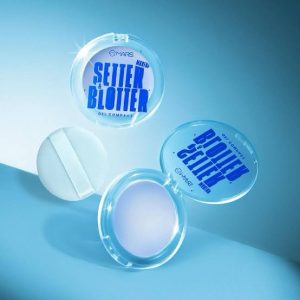 MARS Oil Blotter Gel Compact for Oily Skin with Puff Applicator | Instant Oil Control | Matte Finish Compact | Travel Friendly | For Summers, Weddings, Parties (5 gm)