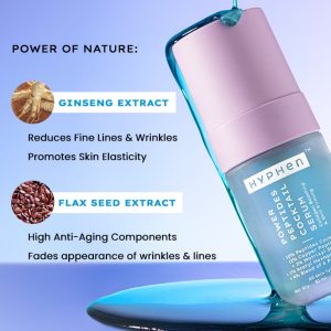 Hyphen 10% Power Peptide & 2% Copper Peptide Serum| Advanced Anti-Aging- 30ml