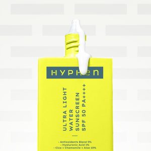 Hyphen All Skin 1% Hyaluronic Ultra Light Water Sunscreen Spf 50 Pa ++++||No White Cast||50Ml