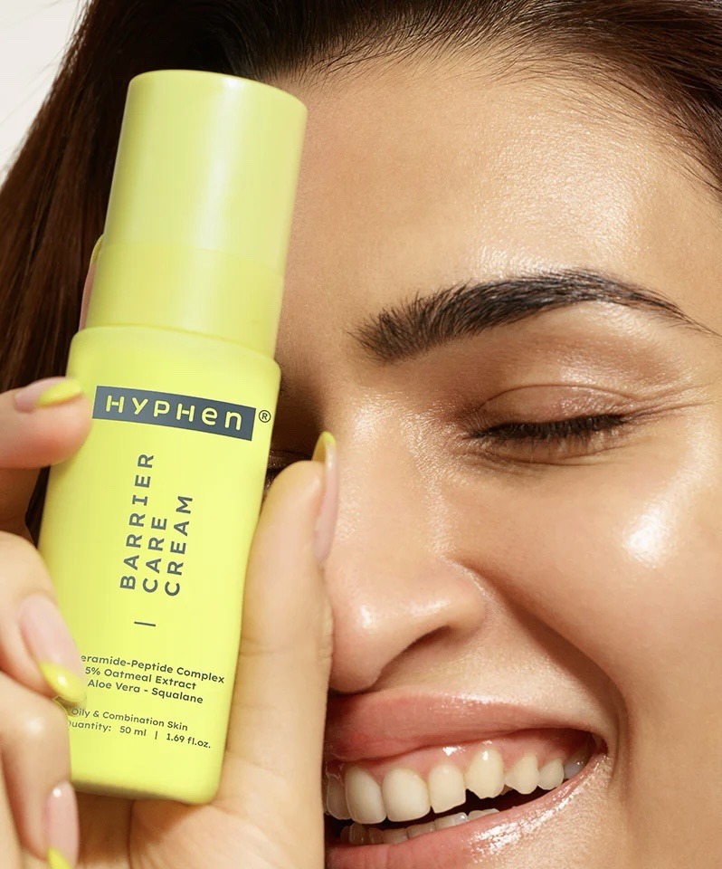 Hyphen 2% Ceramide-Peptide Complex Barrier Repair Face Moisturizer- Oily Skin | -50ml - Image 5