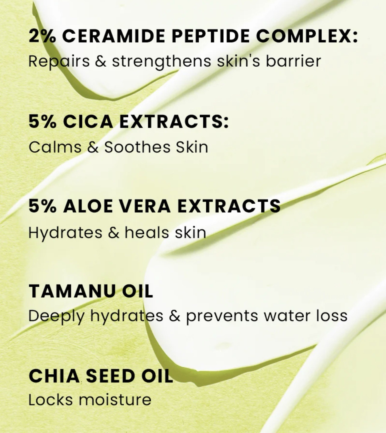 Hyphen 2% Ceramide-Peptide Complex Barrier Repair Face Moisturizer- Oily Skin | -50ml - Image 3