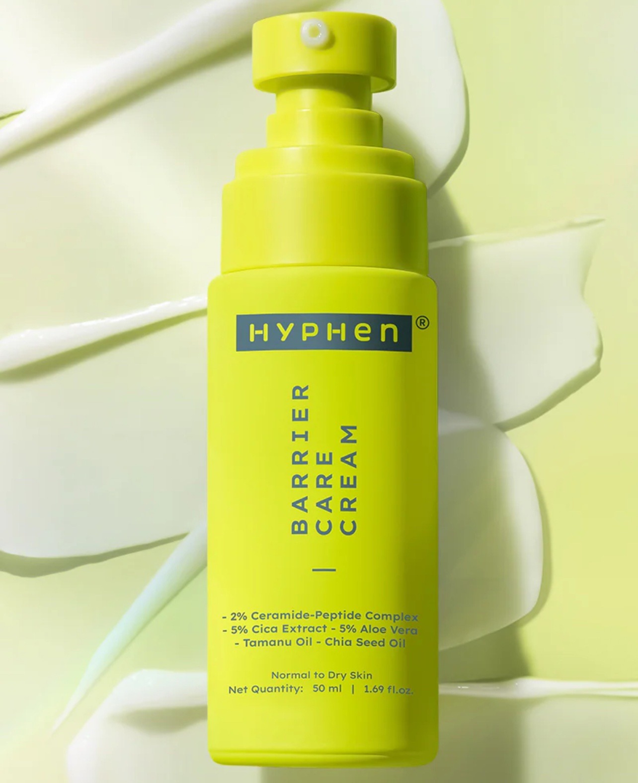Hyphen 2% Ceramide-Peptide Complex Barrier Repair Face Moisturizer- Oily Skin | -50ml