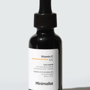 Minimalist 10% Advanced Vitamin C Serum for Glowing Skin | Brightening & Dark Spot | 30ml