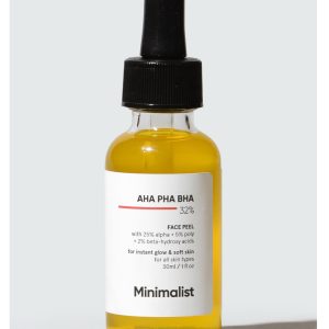 Minimalist 10% AHA BHA Exfoliating Serum For Beginners, AHAs & BHA Serum, 30ml