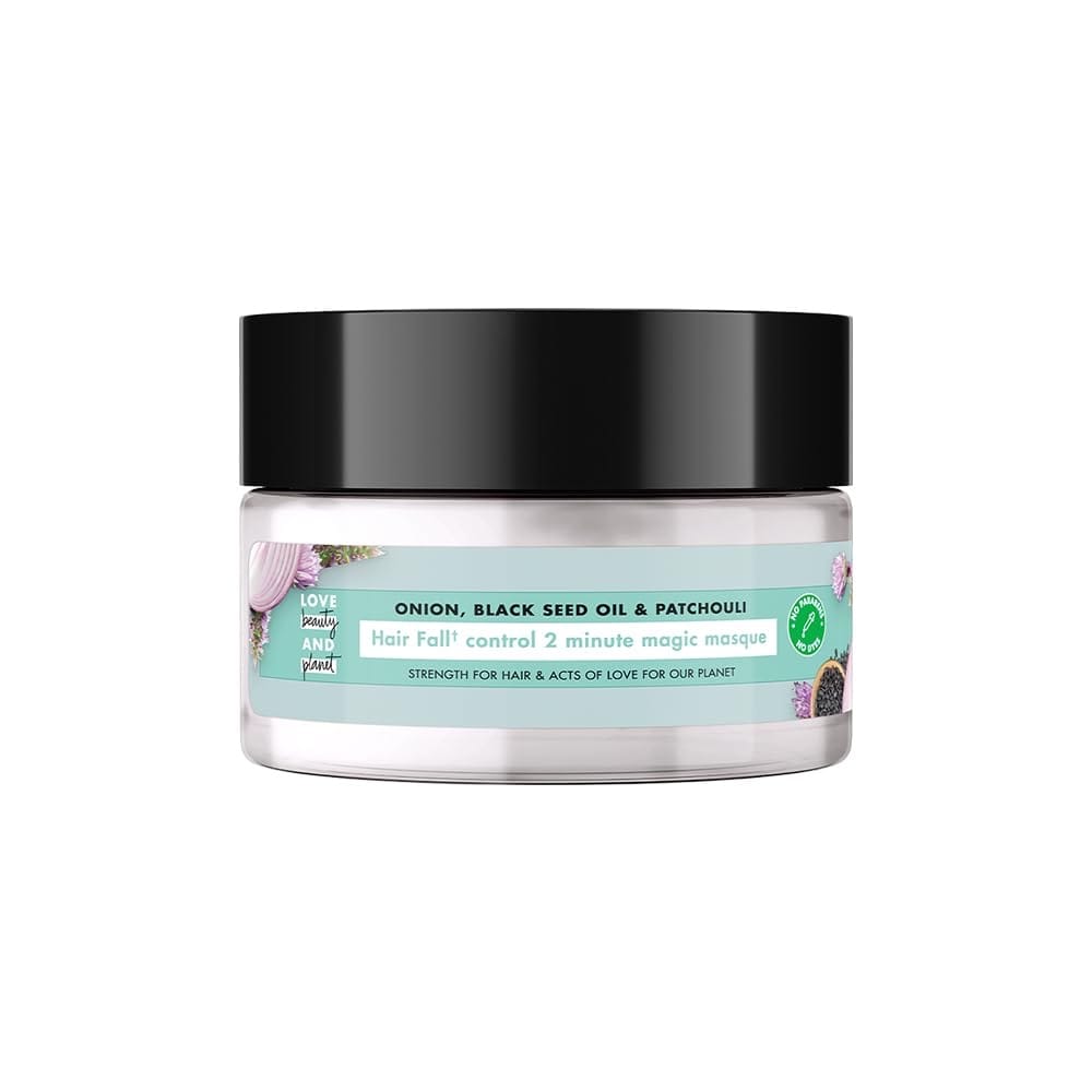 Love Beauty & Planet For All Hair Onion Black Seed & Patchouli Hair Mask, 200 millilitre - Image 4