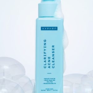 Hyphen Clarifying Acne Face Wash for Women and Men | Cleanser For Acne Prone Skin with Salicylic Acid 2%, Zinc PCA, Witch Hazel 10% | Oil Control Pore Cleasning | Antibacterial & Non-Drying - 100ml