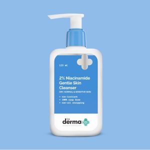 The Derma Co 2% Niacinamide Gentle Skin Cleanser - Sensitive, Dry, Normal Skin - 125 ml