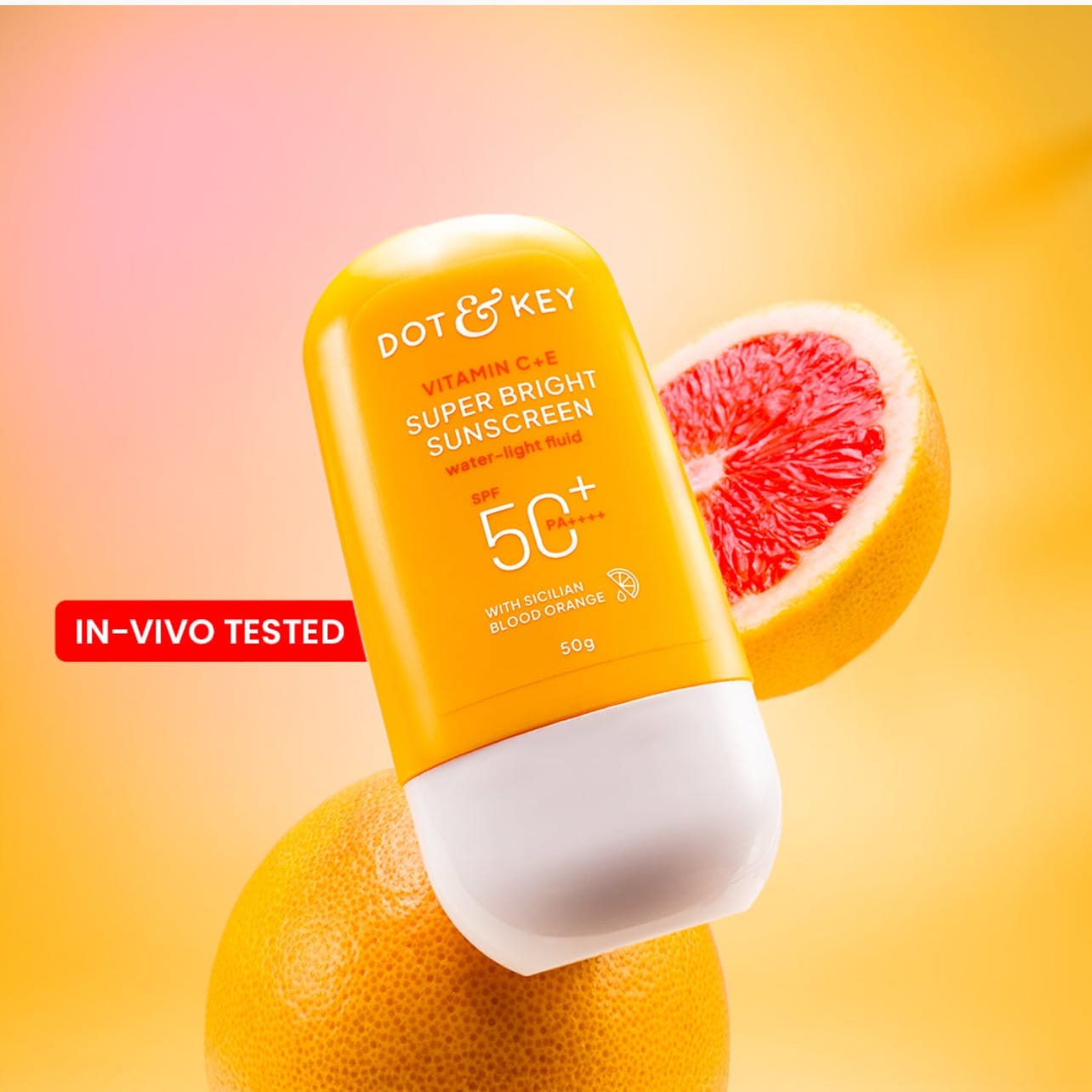 Dot & Key Vitamin C + E Super Bright Sunscreen Spf 50| 80gm