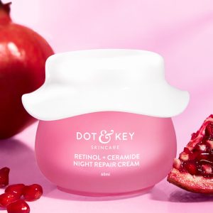 Dot & Key Night Reset Retinol + Ceramide Night Cream | Reduces Fine Lines & Wrinkles | | 60ml
