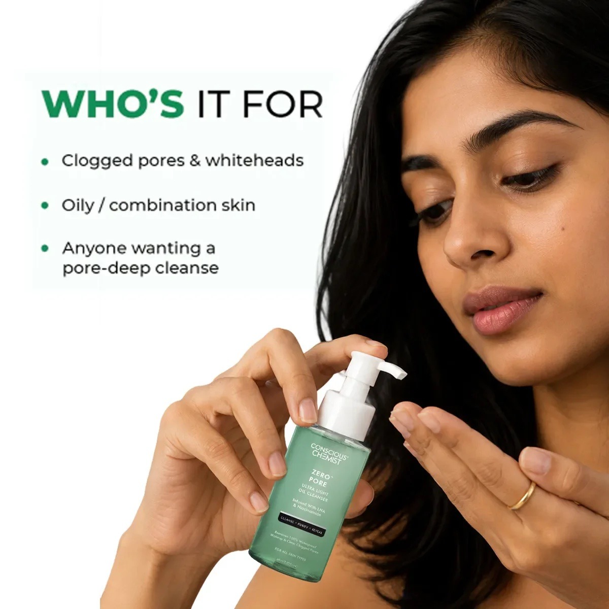 Conscious chemist Zero Pore Ultra Light Cleanser - Image 3
