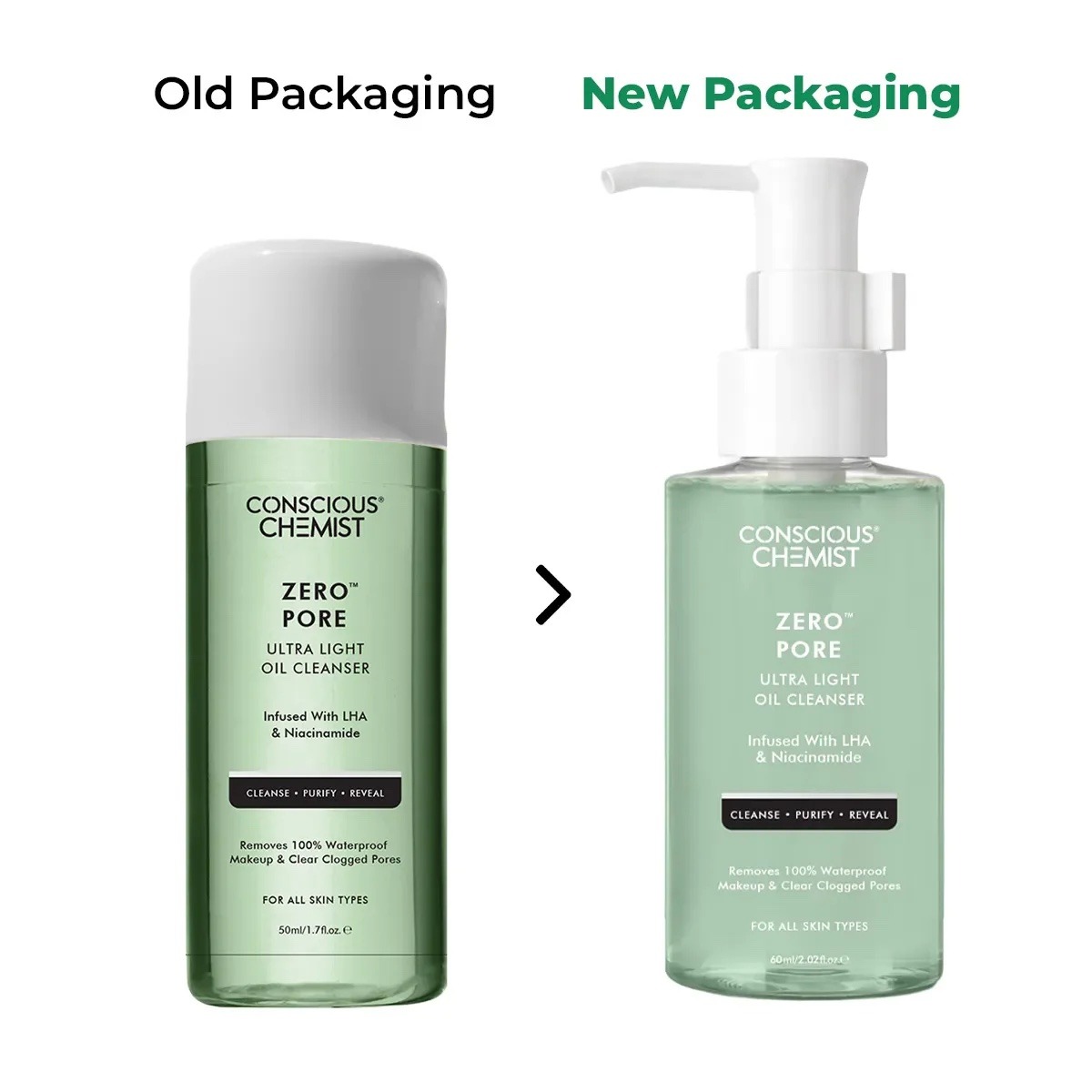 Conscious chemist Zero Pore Ultra Light Cleanser - Image 5
