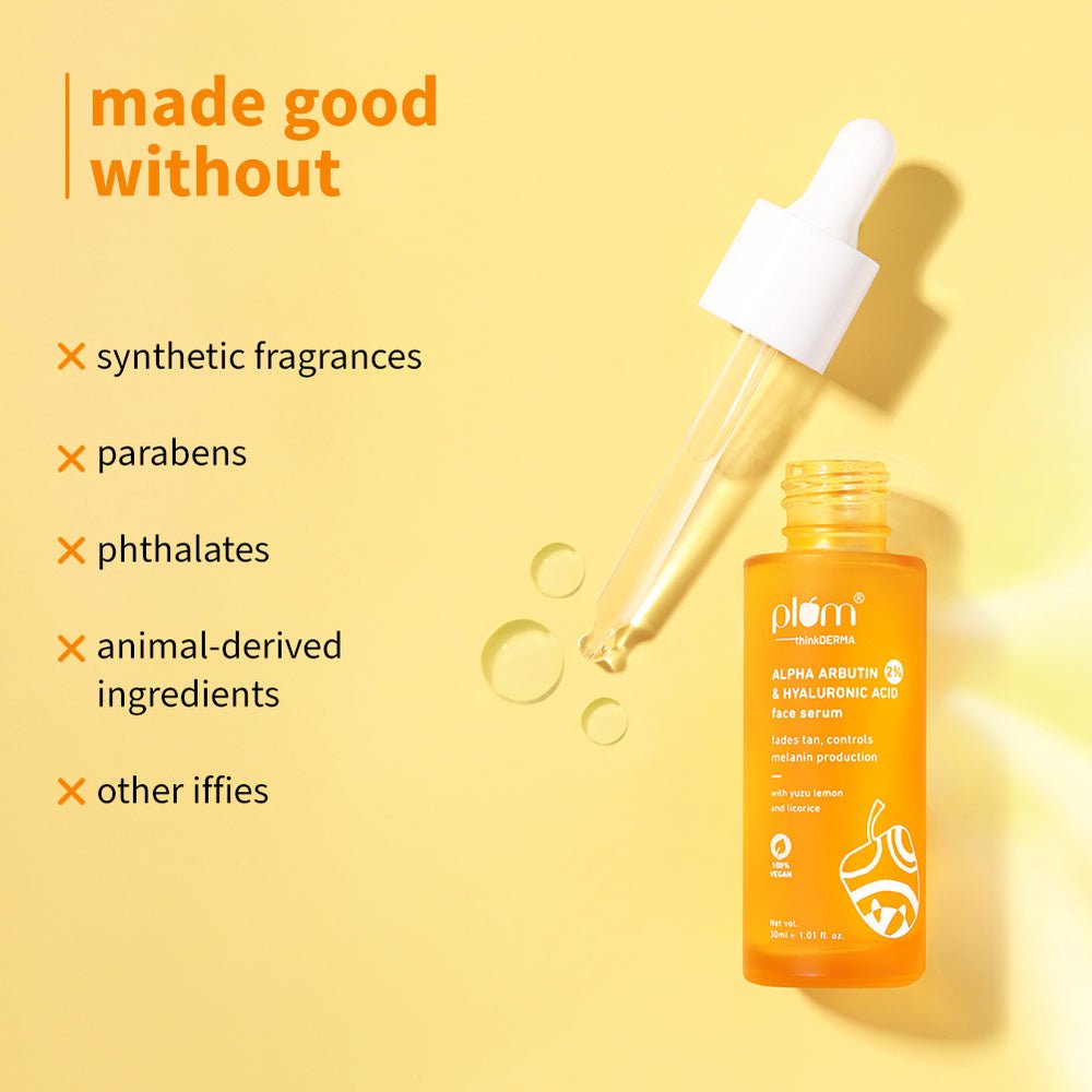 2% Alpha Arbutin & Hyaluronic Acid Tan Fading Face Serum For All Skin Types - Image 9