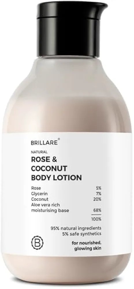 Brillare Natural Rose & Coconut Body Lotion 200ml