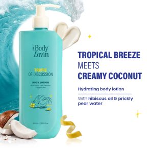 Plum Tropic Of Discussion Body Lotion | Hibiscus Oil & Coconut Milk | | 400 ml