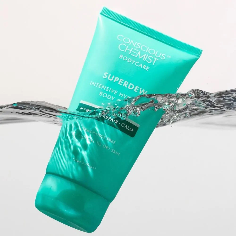 Conscious Chemist Intensive Hydrating Body Cream | Ceramides, Hyaluronic Acid- 150 gm