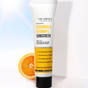 Dr. Sheth's CERAMIDE & VITAMIN C SUNSCREEN-10 gm